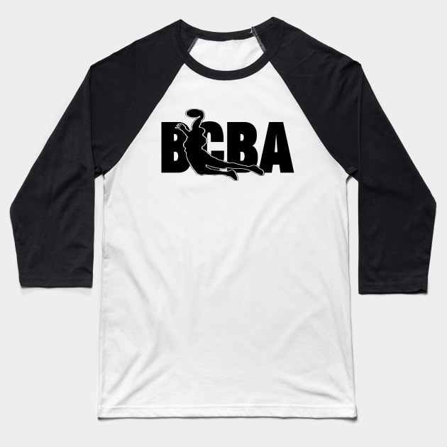 BCBA LARGE LOGO BASEBALL TEE Baseball T-Shirt by BANKSCOLLAGE
